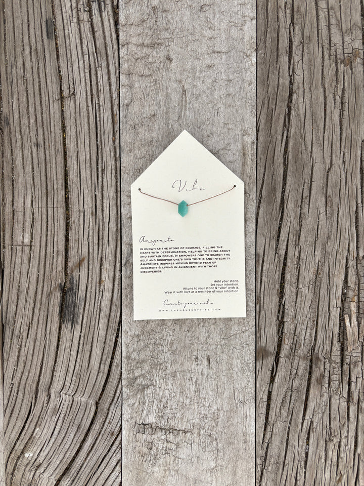 Vibe Necklace Amazonite