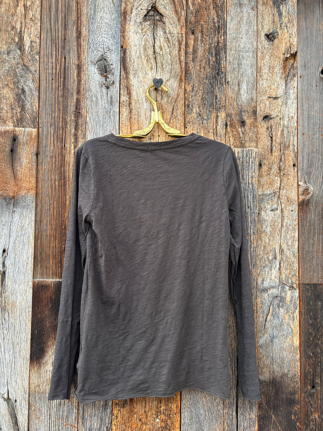 Dylan Vintage L/S Tee Charcoal
