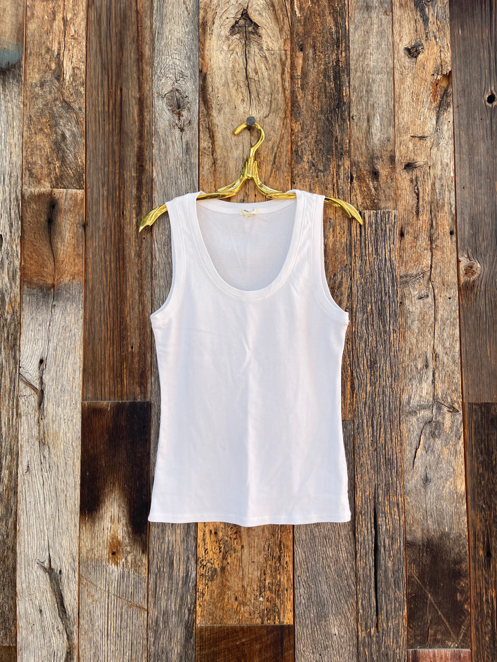 Dylan Classic Tank White