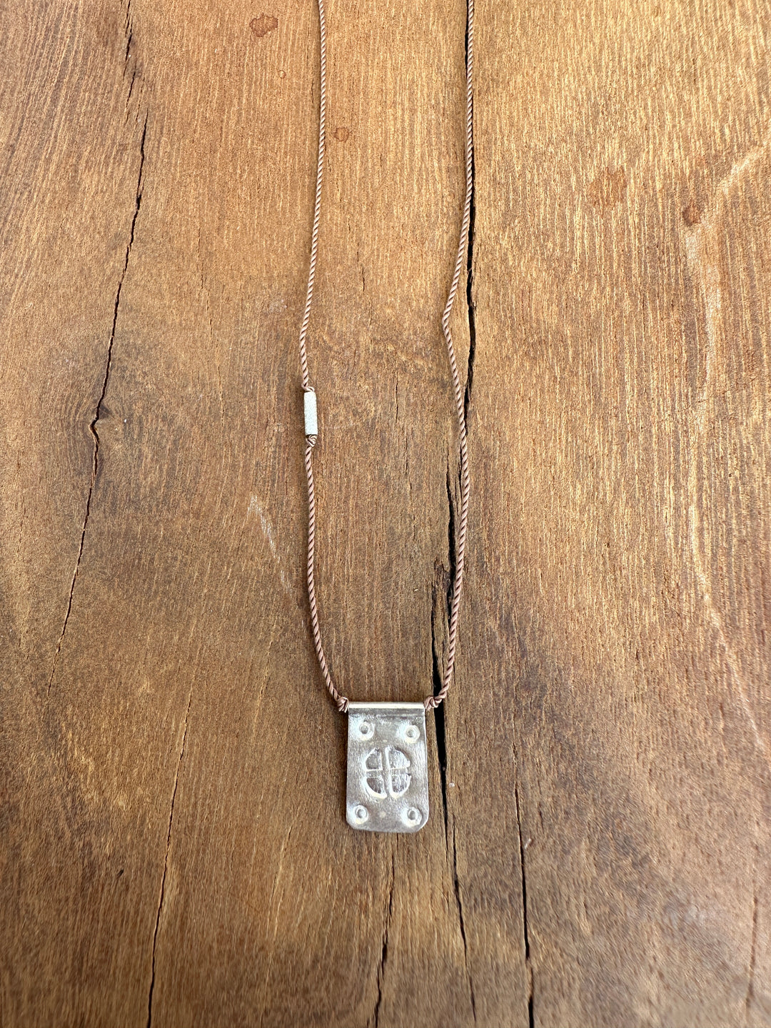 River Song SS Rectangle Talisman Necklace