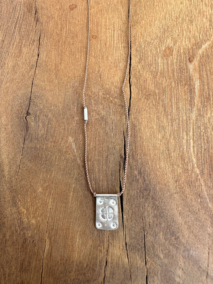 River Song SS Rectangle Talisman Necklace