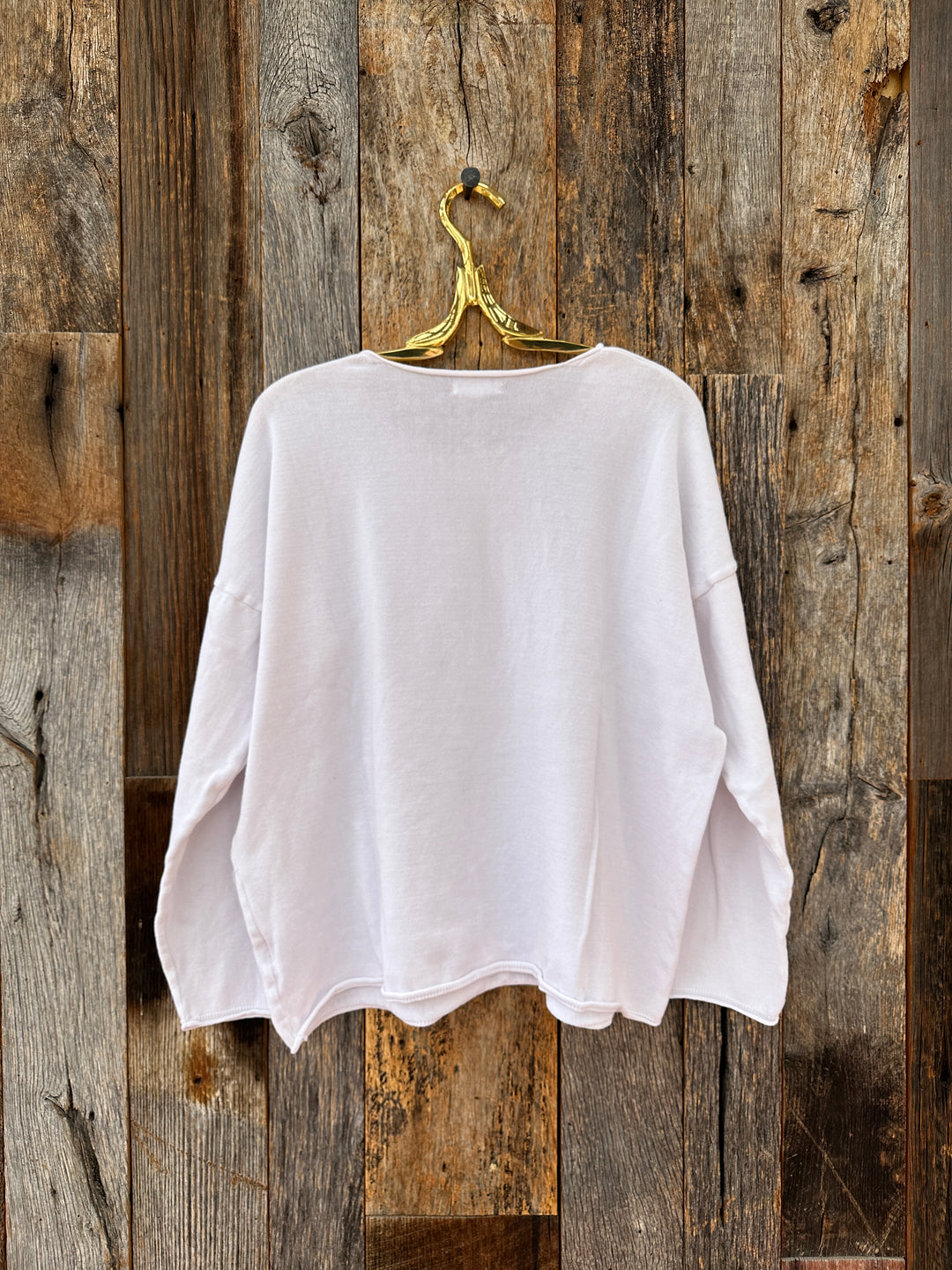 It Is Well Boxy Sweater Salt