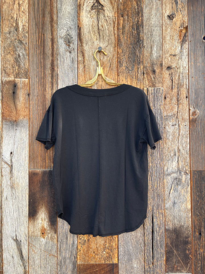 Project Social T Baltimore V-Neck Tee Black