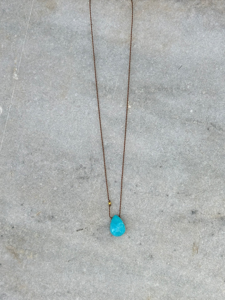 Margaret Solow Turquoise 18K ZGX-SBT