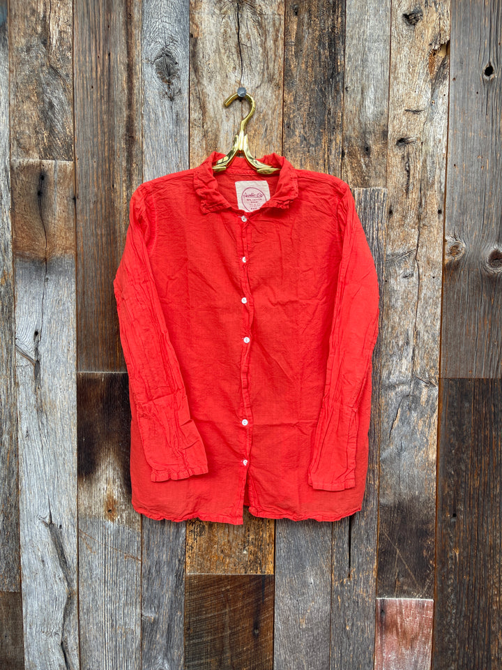 Auntie Oti Button Shirt Lipstick 1