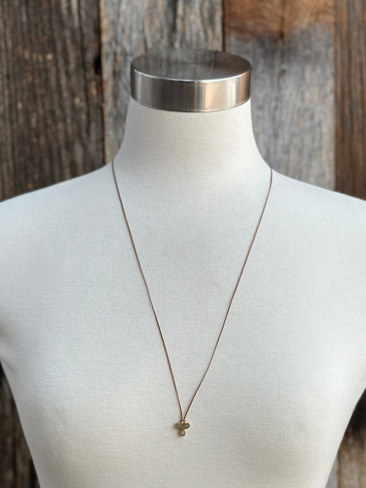 River Song Labradorite Floret Necklace F20710