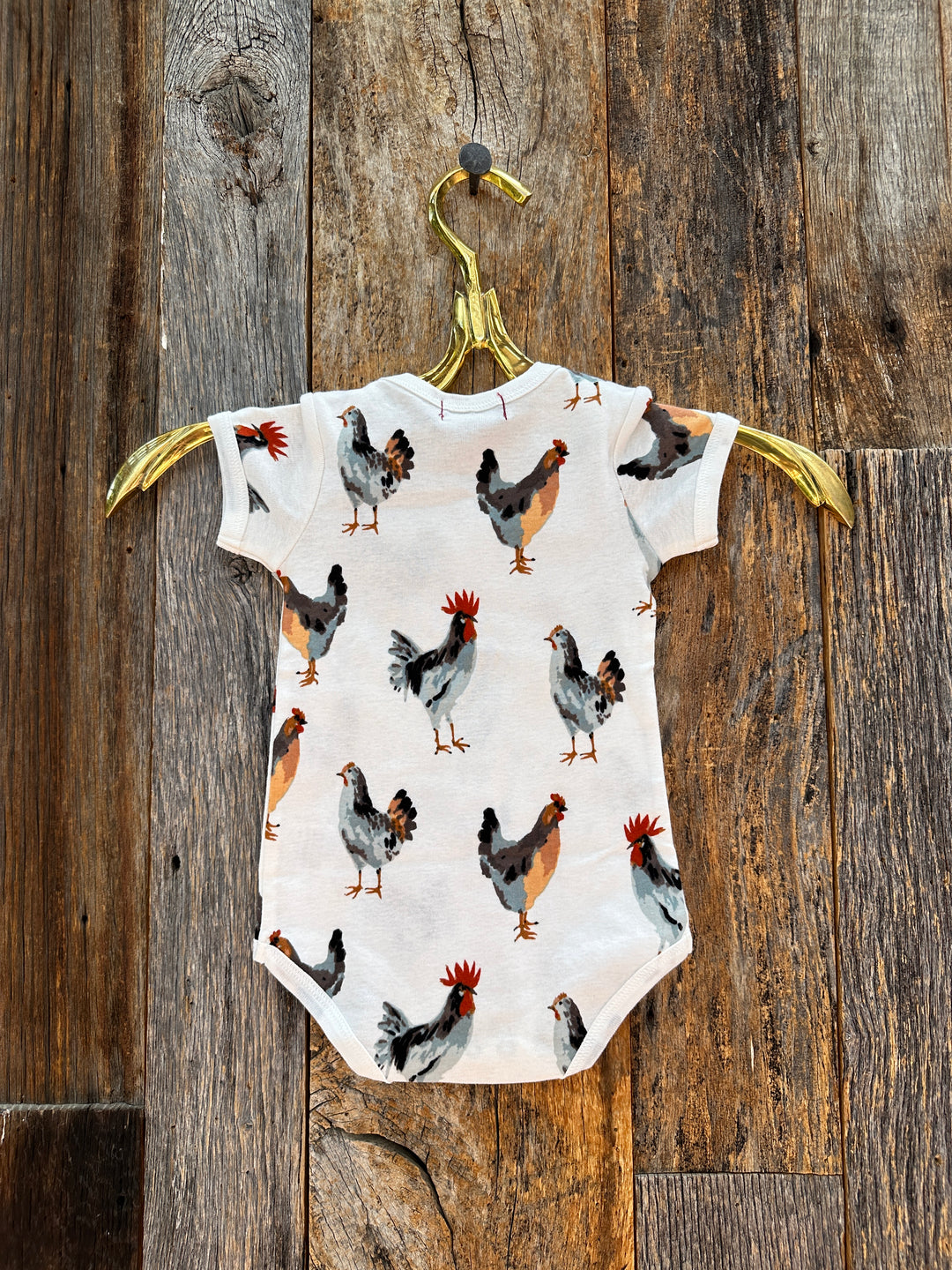 Milkbarn S/S Organic One Piece Chicken 31099