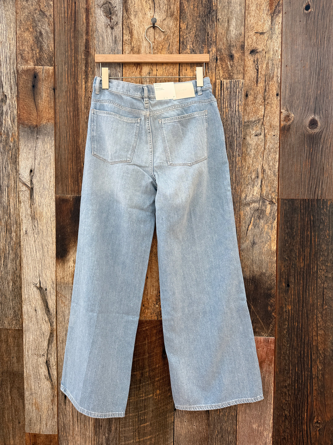 DL1961 Isabel Wide Leg Mid Rise Beachfront