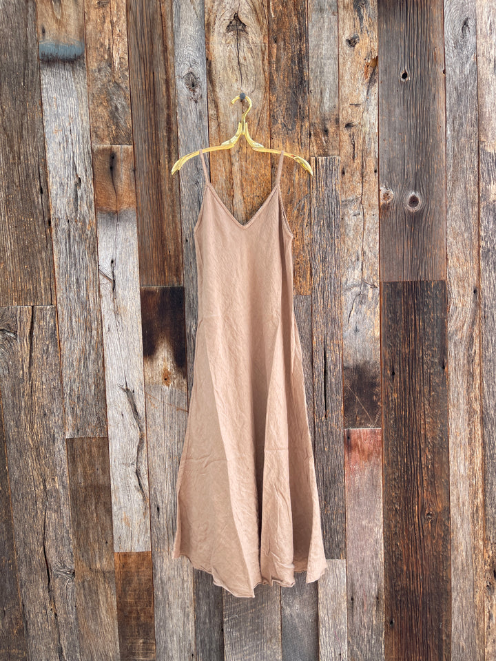 Milio Milano Italian Slip Camel