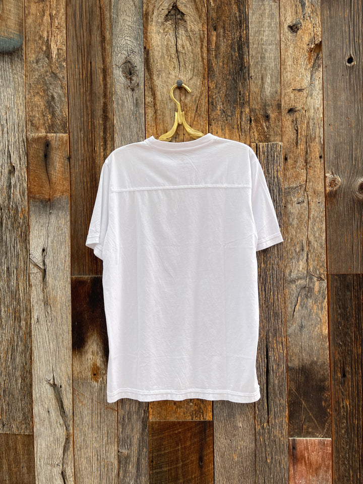 True Grit Secret Wash S/S Crew White