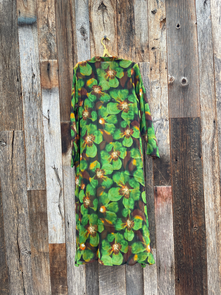 Chan Luu Renata Silk Chiffon Dress PC-DR-3517 Primrose Green