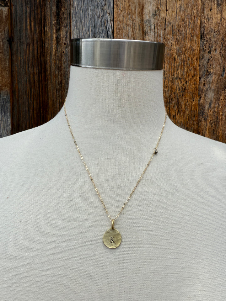 CLP Circle Charm Necklace - K