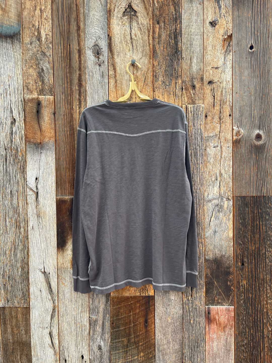 True Grit Heritage Slub L/S Crew Carbon