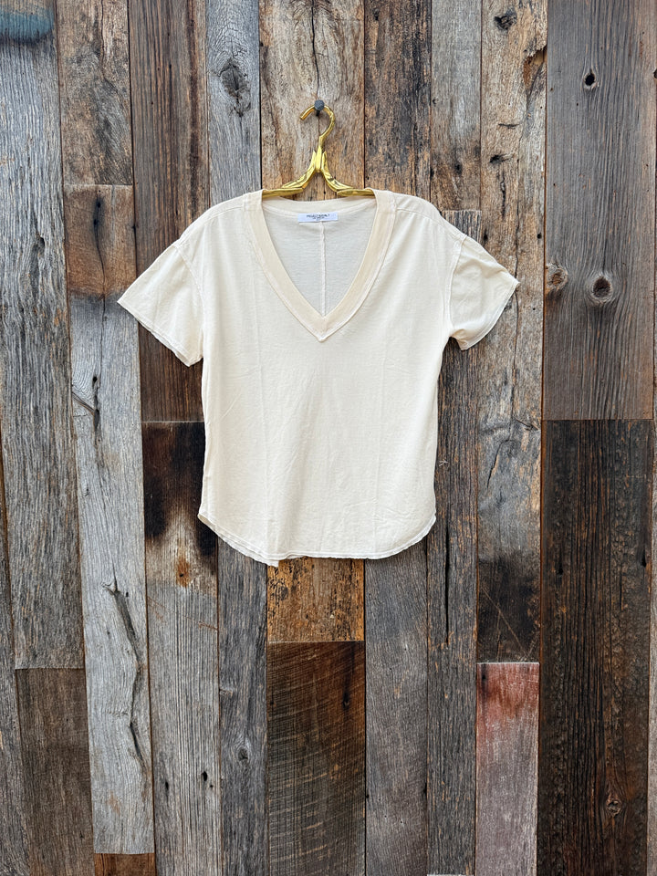 Project Social T Baltimore V-Neck Tee Meringue