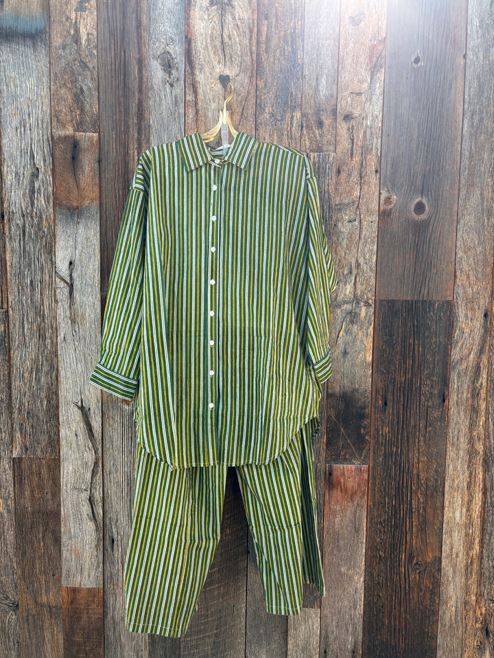 Chan Luu DF-PJ-7502 Yellow Stripe