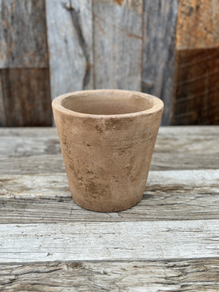 Bidk Home Mini Terracotta Cachepot 6.25" Sandy Terra 481200