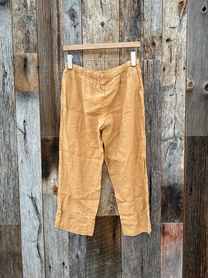 ...And For Good Linen Marina Pant Baked Clay