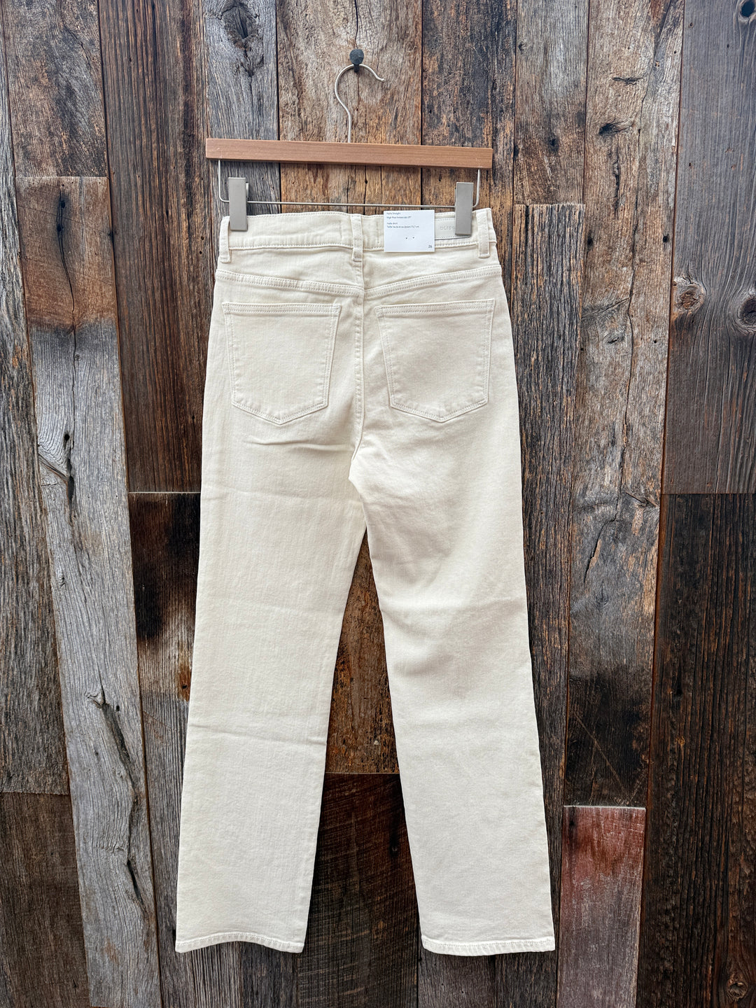 DL1961 Halle Straight High Rise Instasculpt