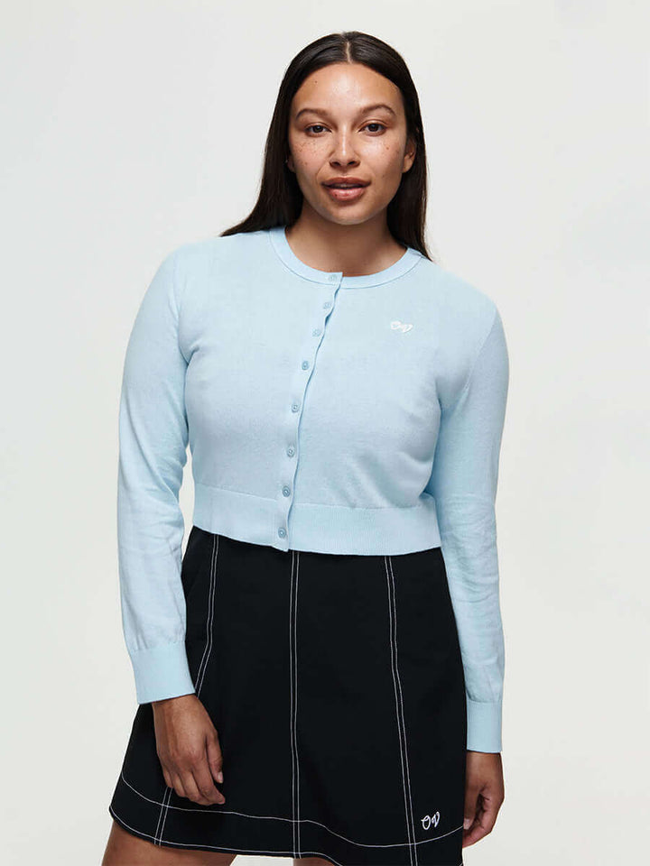 Outdoor Voices Sugar Cardigan Sky