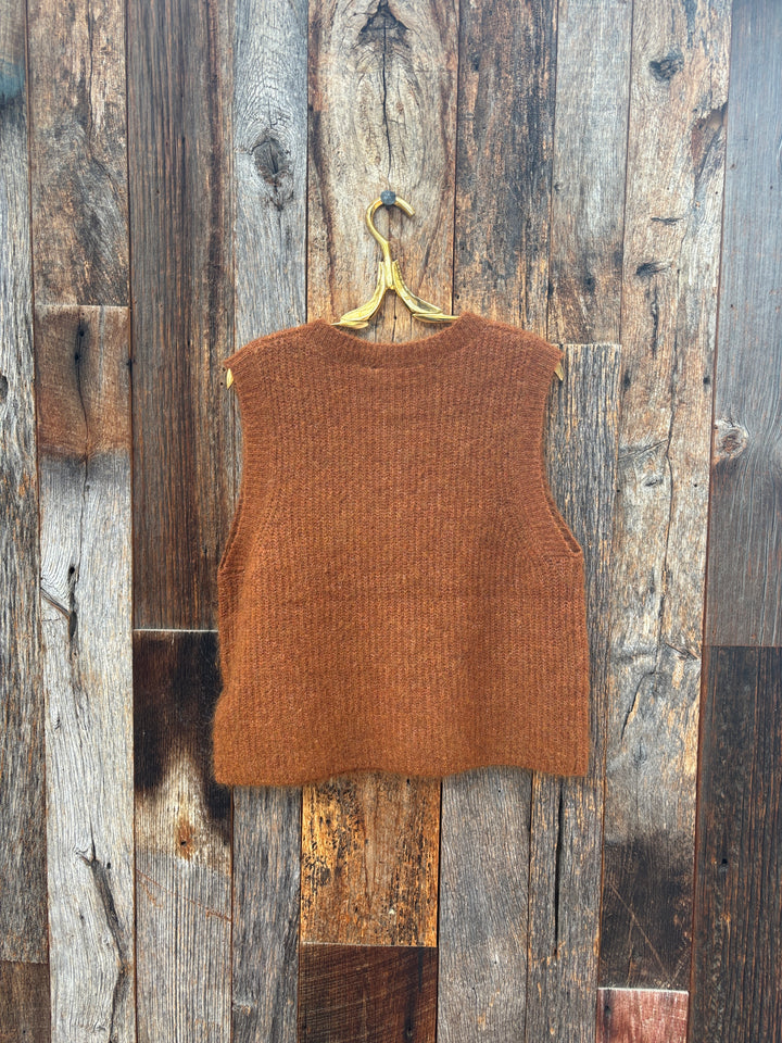 American Vintage Cardigan East Melange Squirrel