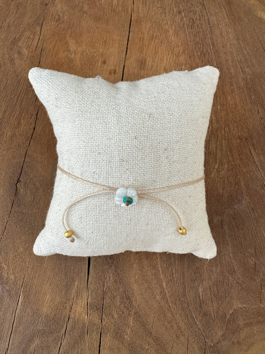 River Song Golden Heart Tiny Treasure Bracelet 24K GV