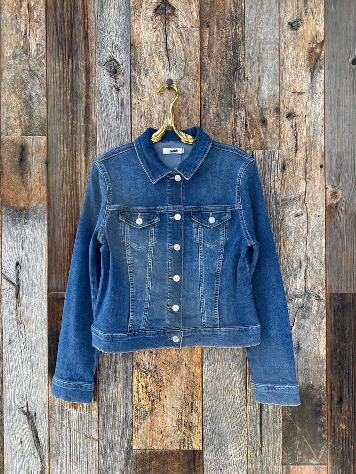 Mavi Samantha Jacket Mid Brushed Feather Blue
