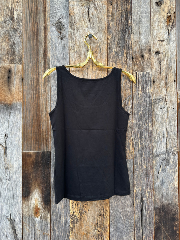 Lilla P Scoop Tank PA1113 Black