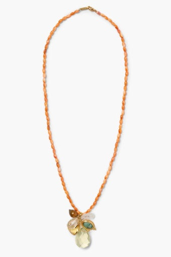 Chan Luu Trove Charm Necklace Multi