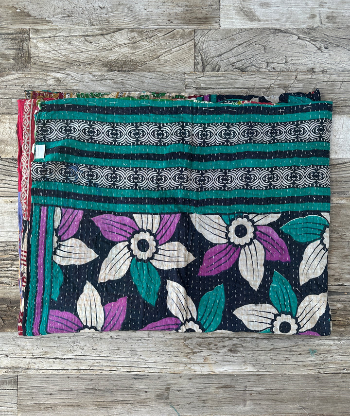 Blue Ocean Traders Vintage Kantha #2 54"x87"