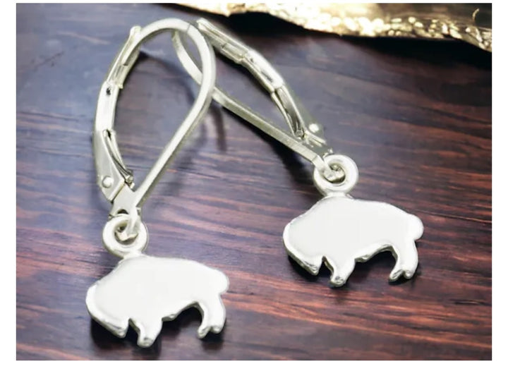 Ashton Dangle Buffalo Earrings