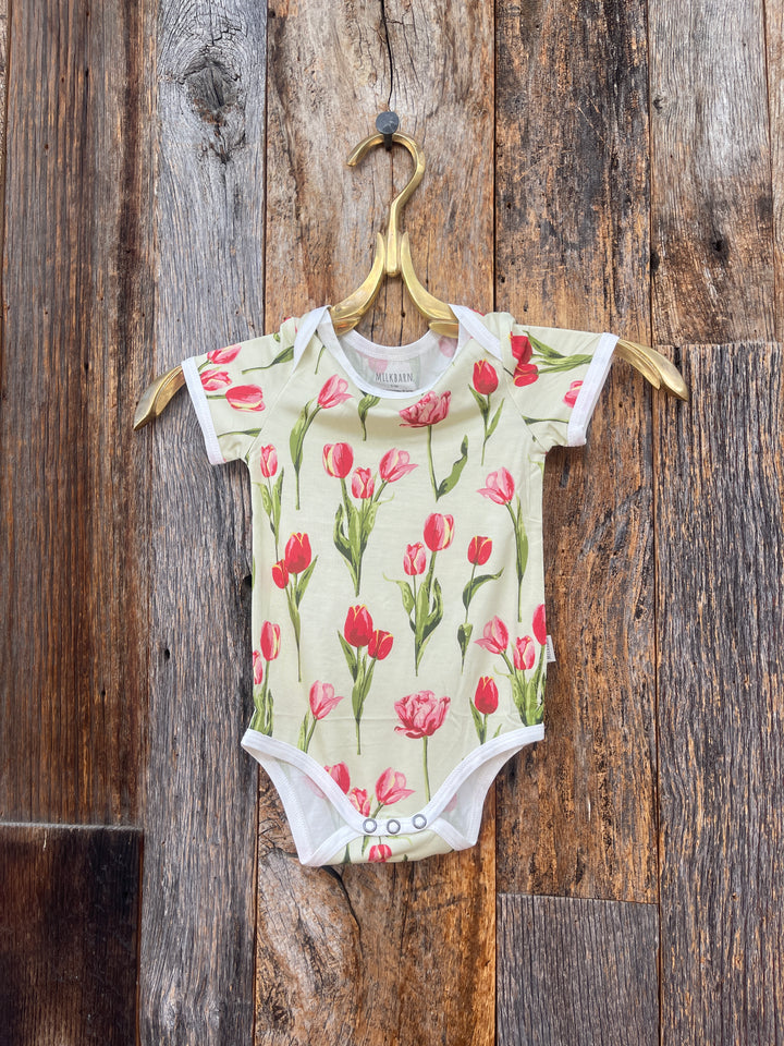 Milkbarn Luxe Stretch One Piece Tulip 31155