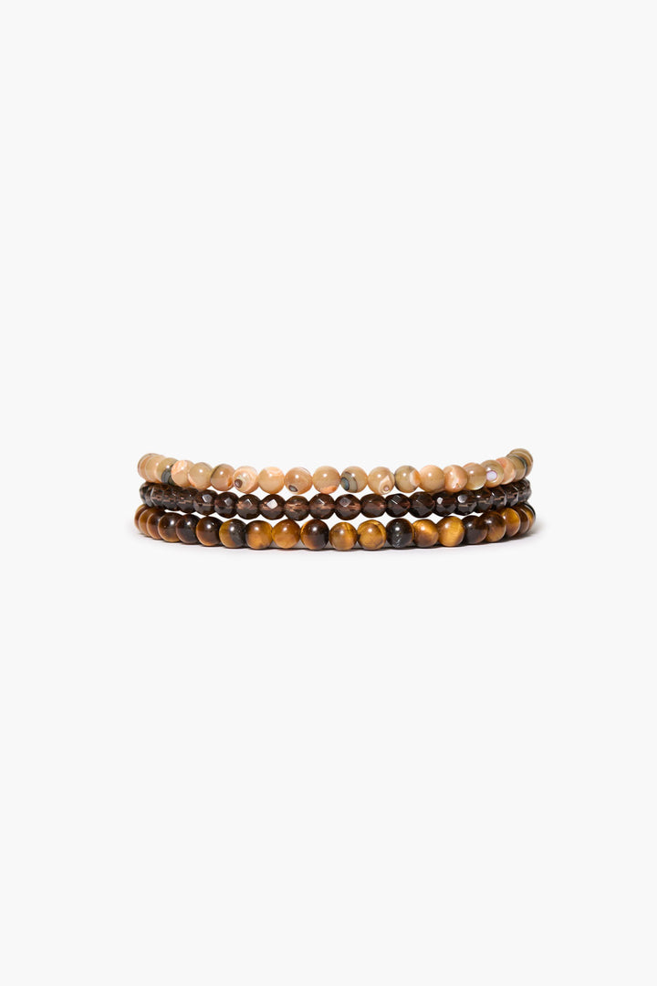 Chan Luu Gaia Naked Wrap Bracelet Abalone BG-6403