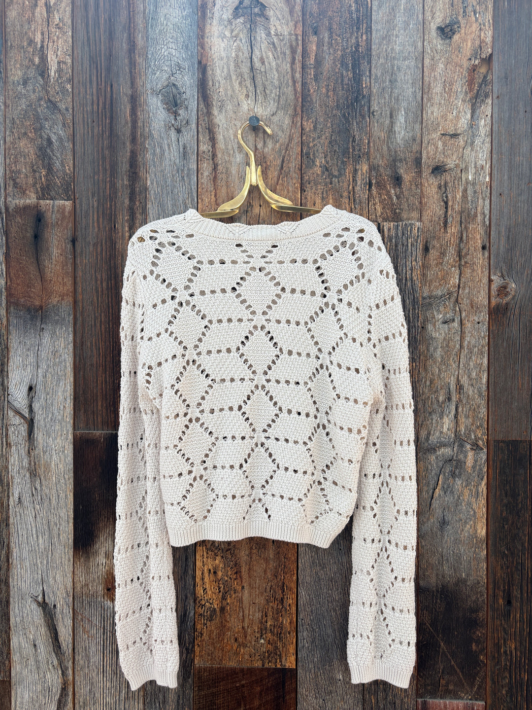 Z Supply Rosalyn Sweater Cardigan Crystal