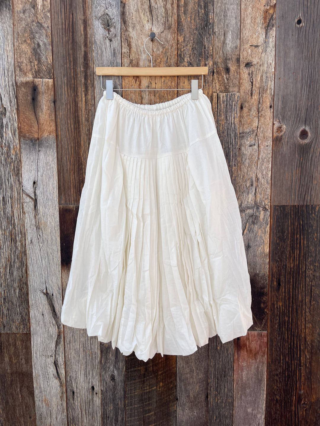 Chan Luu Skirt Eggshell PC-SK-6009