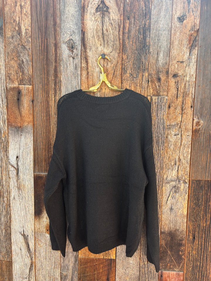 Z Supply Snowed In Sweater Black