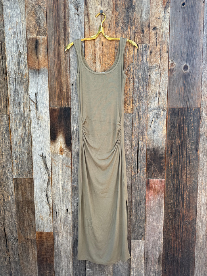 Stateside Rib Tank Dress Bay Leaf