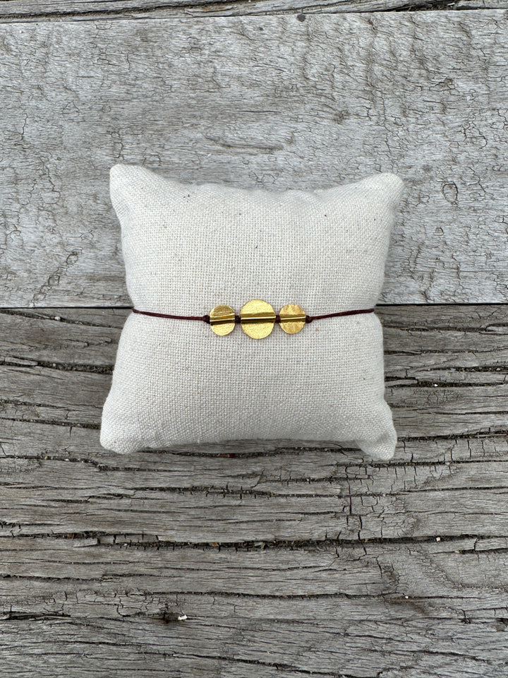 River Song Three Coin Talisman Bracelet