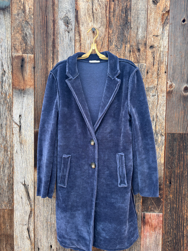 Milio Milano Corduroy Car Coat w/ Pockets