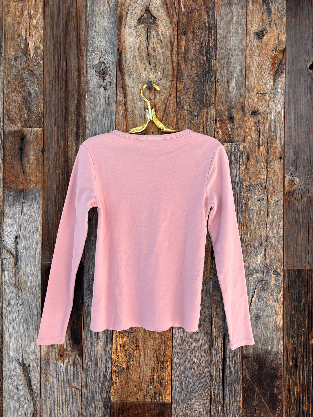 Dylan Cate Jude Rib LS Crewneck Blush