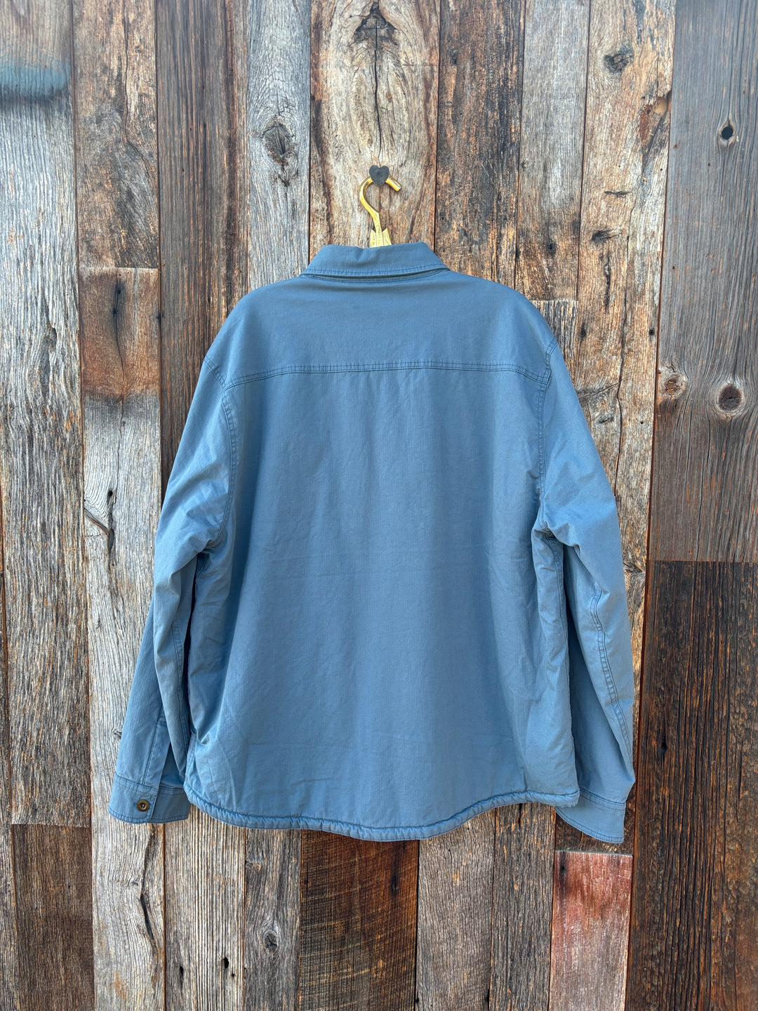 True Grit Top Of The Mountain Blanket Lined Jacket Vintage Indigo