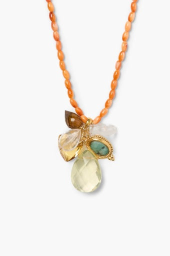 Chan Luu Trove Charm Necklace Multi
