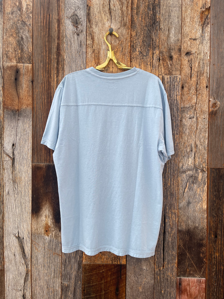 True Grit Secret Wash S/S Crew Neck Stratus