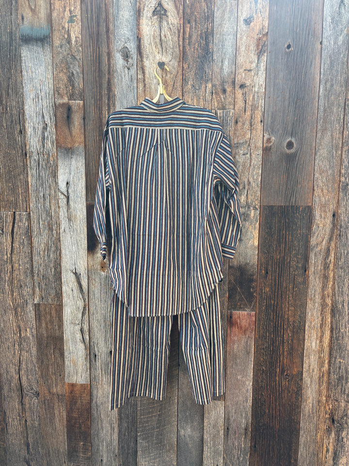 Chan Luu DF-PJ-7502 Blue Stripe