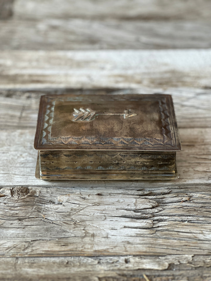 J. Alexander Stamped Single Arrow Box
