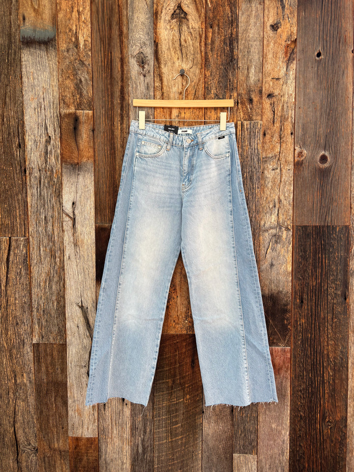 Mavi Malibu Wide Leg Jeans Blocking Denim Jeans