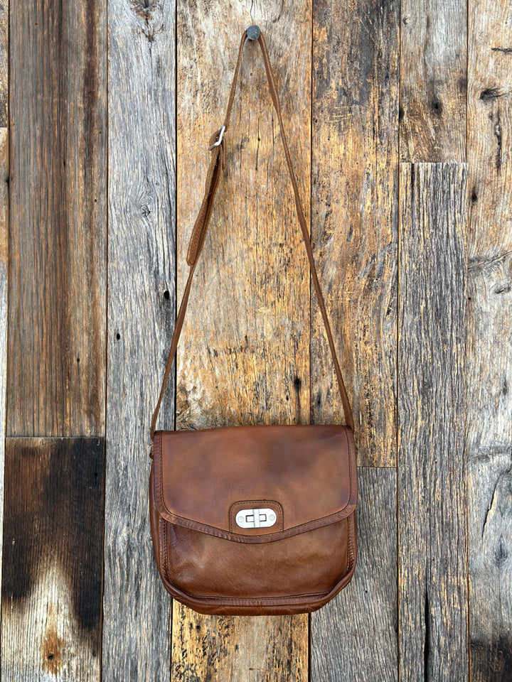 Vive La Difference Levante Calf Handbag 01478 Terracotta