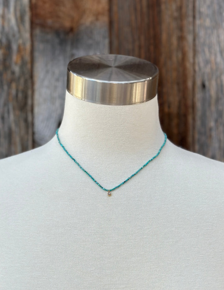 Margaret Solow Turq/Diam 18K DV-TURQ/DIA