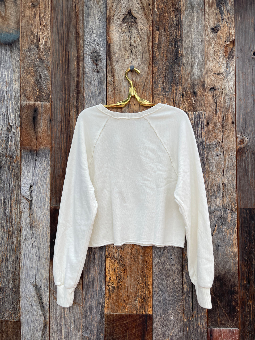 Project Social T Paris Raglan Sweatshirt Cream