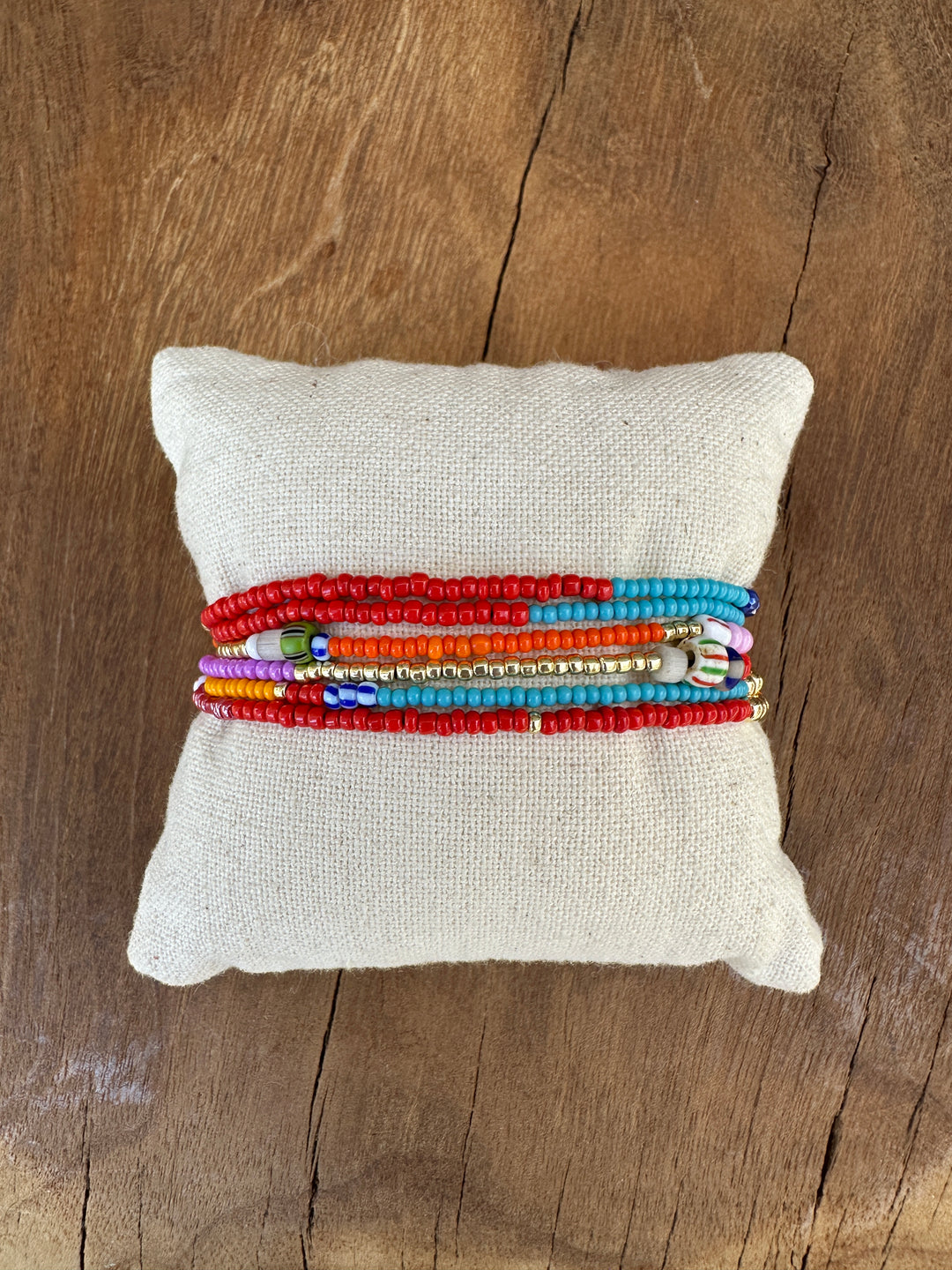 Elizabeth Nicole N63A 40.5" 14K GF, glass seed beads