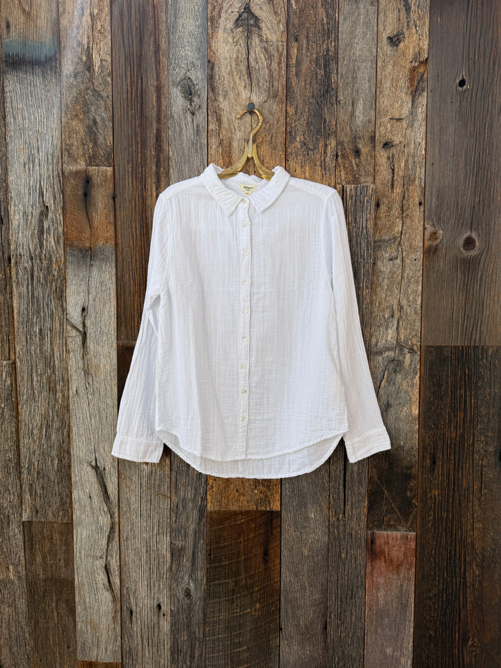 Dylan L/S Taylor Shirt White